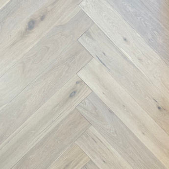 Catania Herringbone - RIGHT - 6.5in X 1/2in X 38in - Blonde - Matte